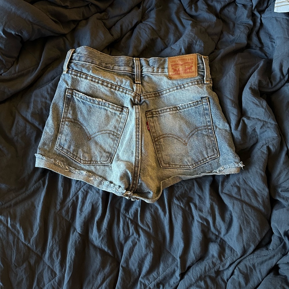 Levi's Women's Light Blue Jean Shorts